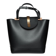 Large Tote with Round Flap